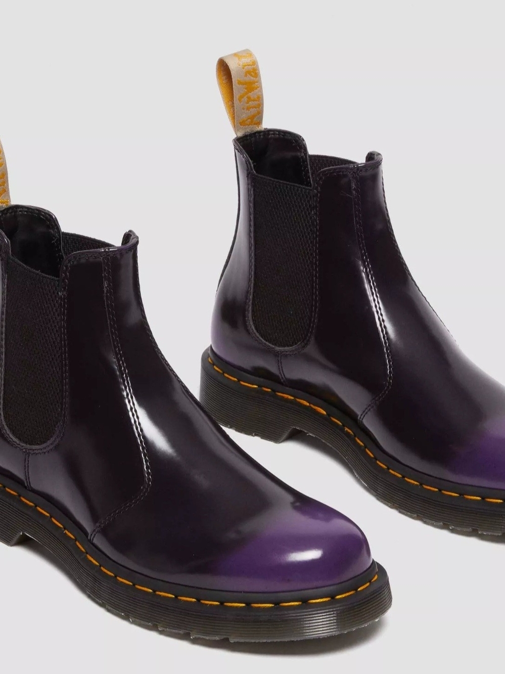 Doc Martens Dark Plum Combat Boots